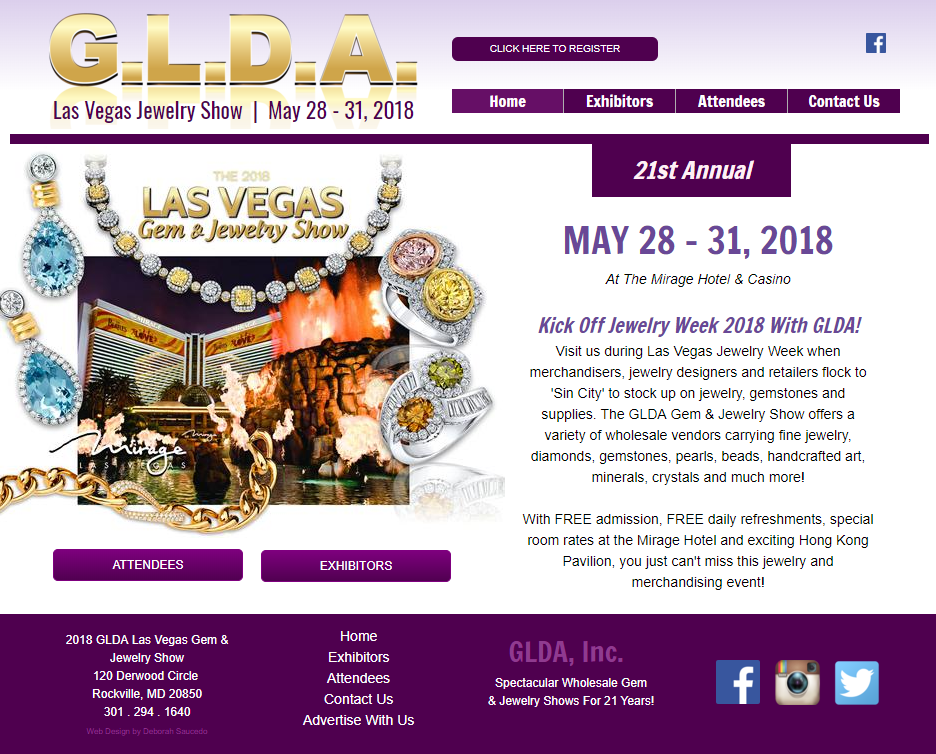 GLDA Las Vegas Gem & Jewelry Show - Mirage Hotel & Casino